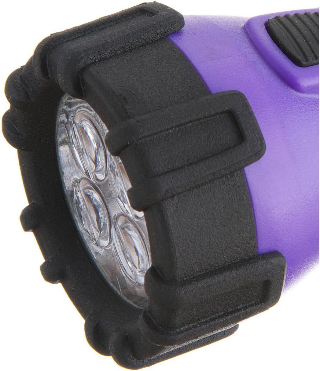 Dorcy 55 Lumen Floating Waterproof LED Flashlight with Carabineer Clip Dorcy, Purple (41-2508) - Basic Handheld Flashlights - 