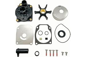 UanofCn 438597 Water Pump Impeller Kit for Johnson Evinrude Boat Engine 60 65 70 75 HP 432955 Sierra 18-3389