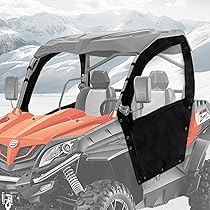 Upper Soft DOORS For CFMOTO ZForce 500 800 800EX 1000 W/Zippered