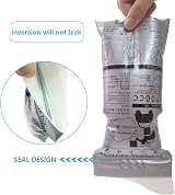Alled Disposable Urine Bags 700ml 8 Pack Unisex Travel Camping Urinal Waste view 3