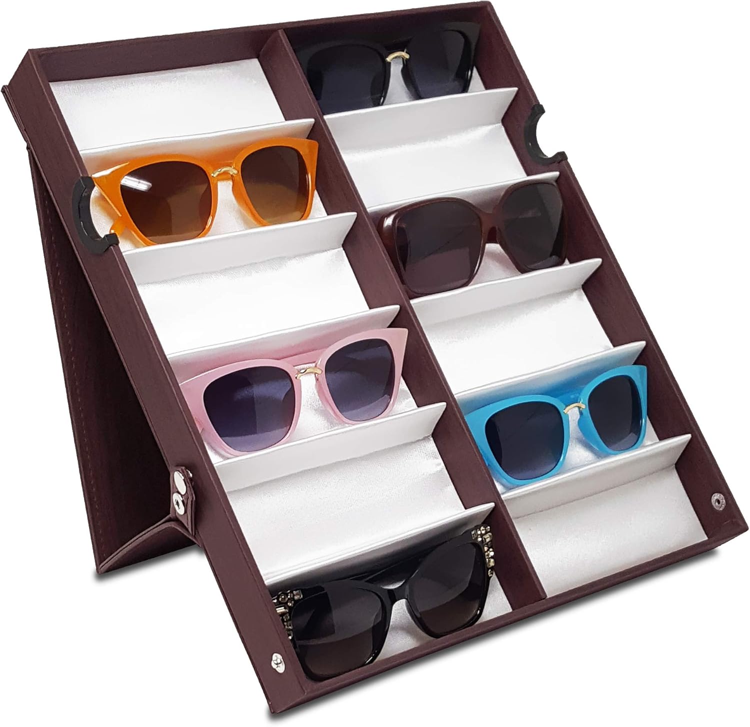 Ikee Design Eyewear Storage Organizer Box 12 Slots