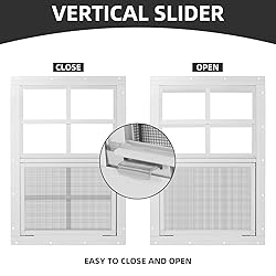 Shed Windows 2 Pack 18" W x 27" H Flush Mount White