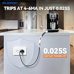 ELEGRP GFCI Outlet 20 Amp, Self-Test GFI Electrical