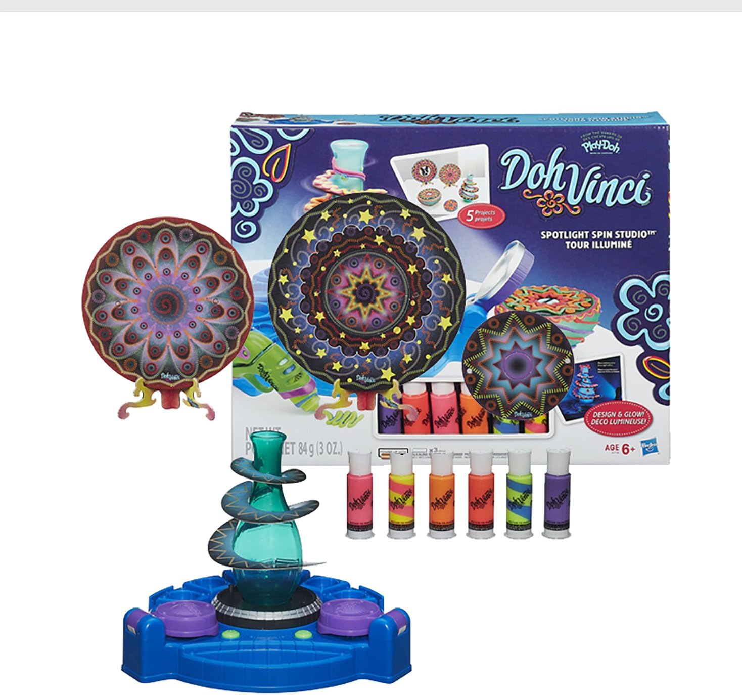 doh vinci spotlight spin studio