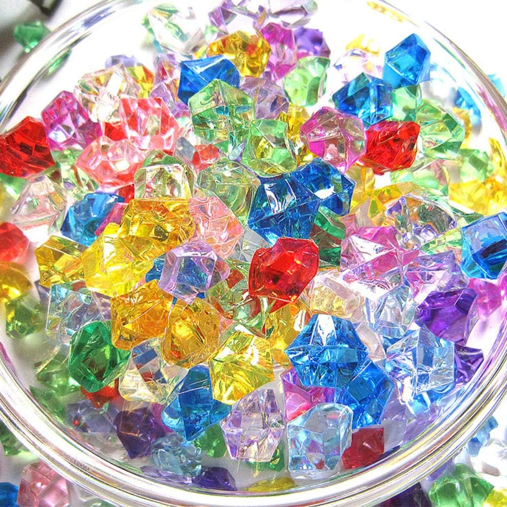 4500 Cristaux Acryliques Décoratifs - 3mm, 6mm, 10mm, Pour Mariage, Tables, Vases, Noël