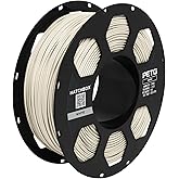 HATCHBOX 1.75mm White High Speed PETG 3D Printer Filament, Dimensional Accuracy +/- 0.03 mm, 1 kg Spool, Compatible with FDM Printers for Fast, Precise Printing