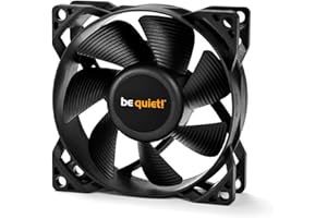 be quiet! Pure Wings 2 80mm PWM Premium Low Noise Cooling Fan | Black | BL037