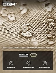 CQR Men's Quick Dry Work Pants, Water Resistant