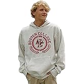 Blue 84 NCAA unisex-adult Ncaa Officially Licensed Hooded Sweatshirt Crest Oatmeal