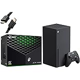 Microsoft Xbox Series X 1TB SSD Video Game Gaming Console + 1 Xbox Wireless Controller - 8X Cores Custom Zen 2 CPU, 16GB GDDR