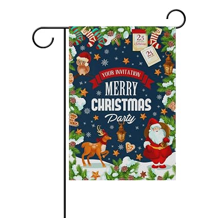 Amazon Com U Life Christmas New Year Winter Snowflakes Elk Deer