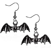 FULLIVE Thanksgiving Earrings, Fall Stud Dangle Turkey Earrings, Hypoallergenic Thanksgiving Accessory for Women Adult