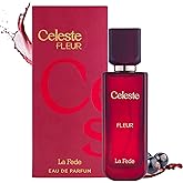 KHADLAJ PERFUMES Celeste Fleur 100ml EDP La Fede for Women - Blackcurrant Violet and Cedar- Over Red Juicy Accords with Warm Woody Vanilla Scent