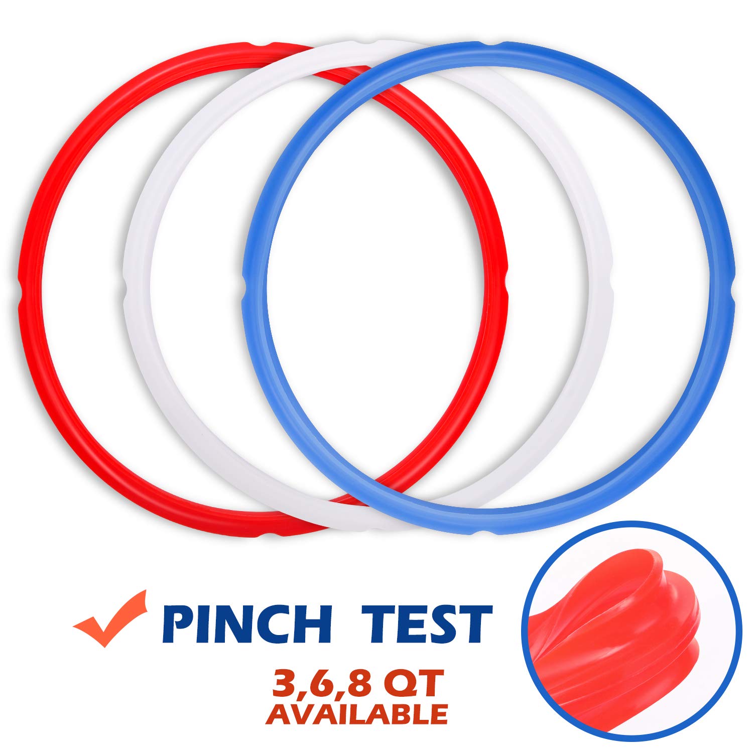 Pack Silicone Sealing Rings for Instant Pot Fits Nigeria Ubuy