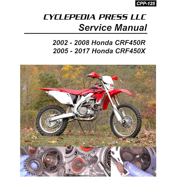 2004-2015 Honda CRF250X Cyclepedia Printed Motorcycle Service