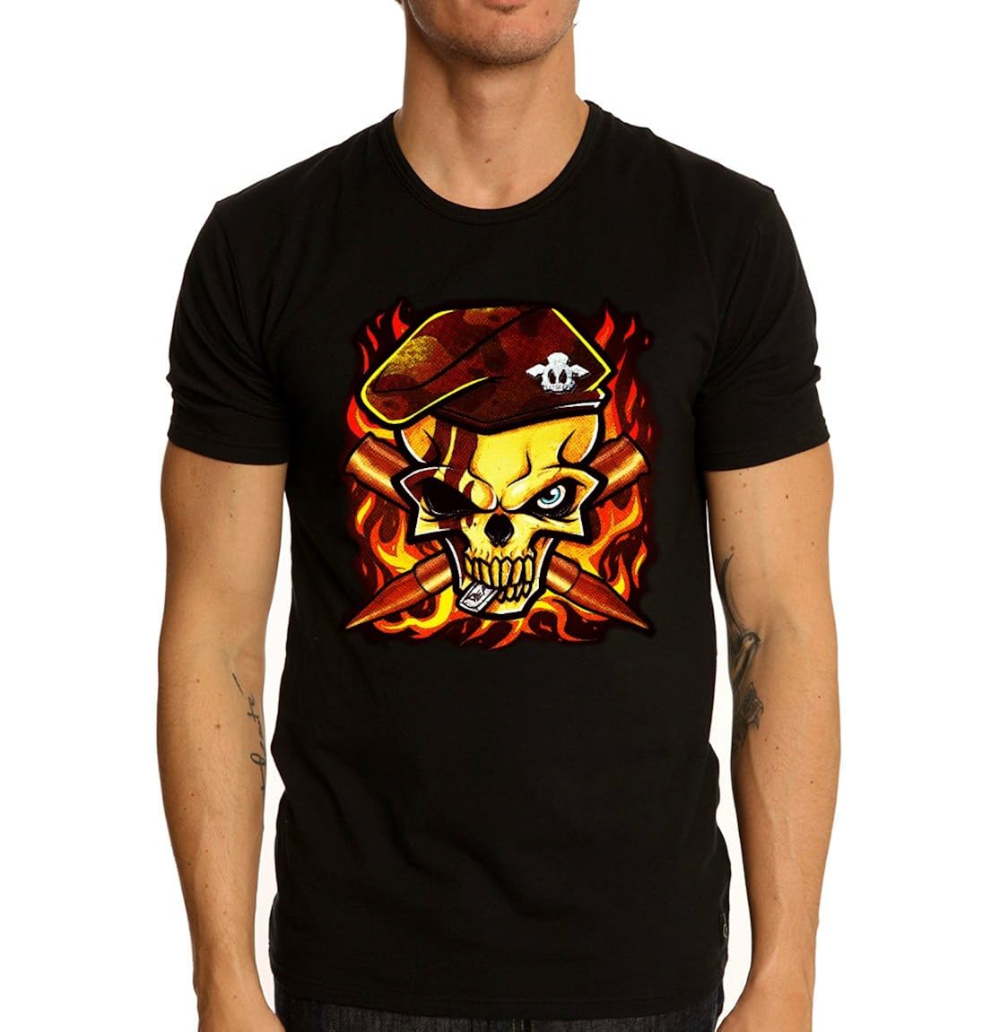 indian para commando t shirt