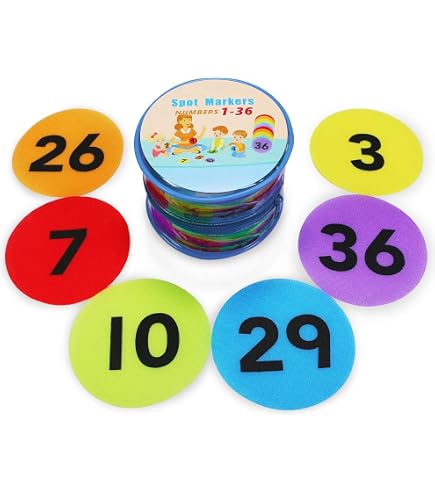 Amazon.com: Teacher Created Resources Spot On Floor Markers