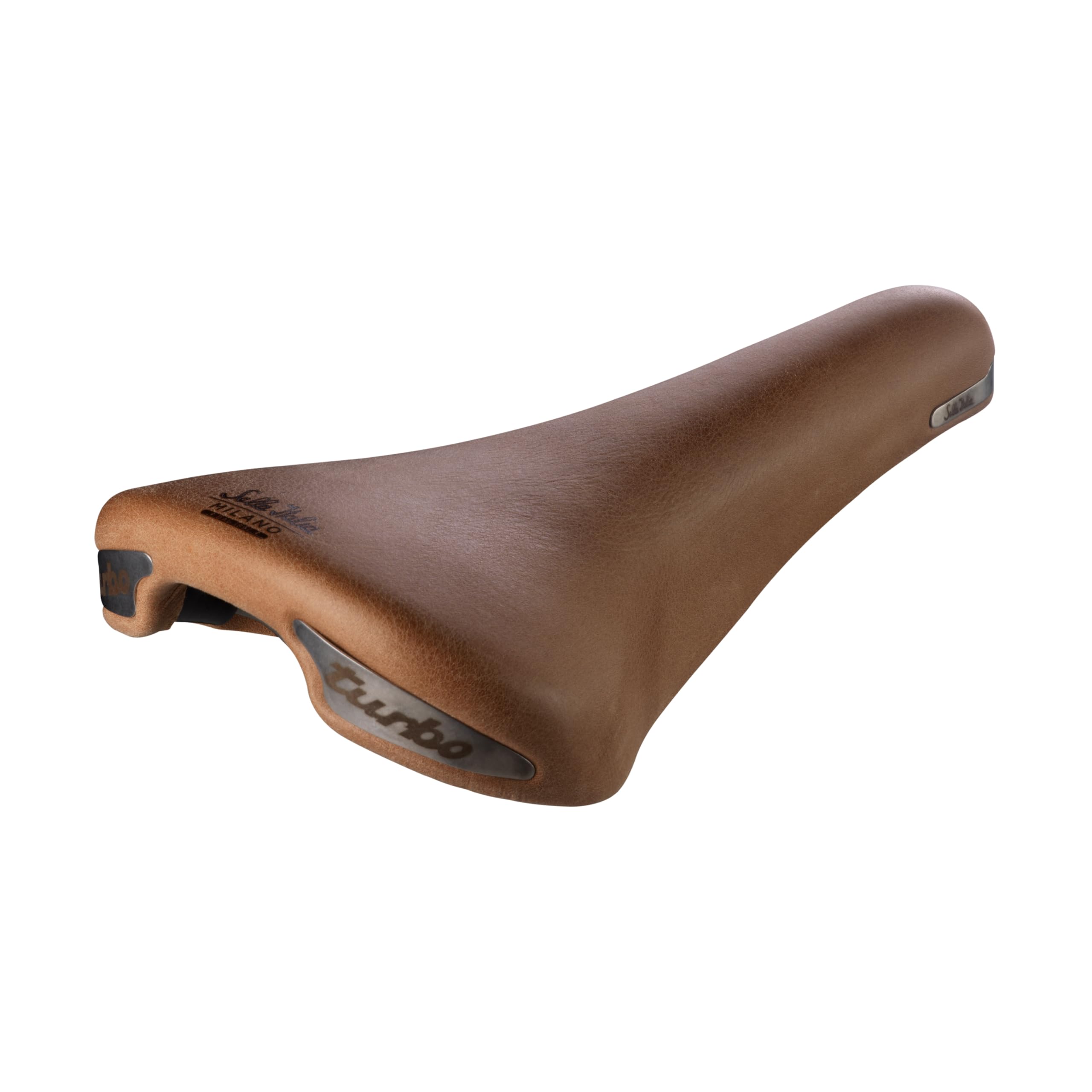Selle Italia Turbo Racer Vintage Saddle: Light Brown, L1