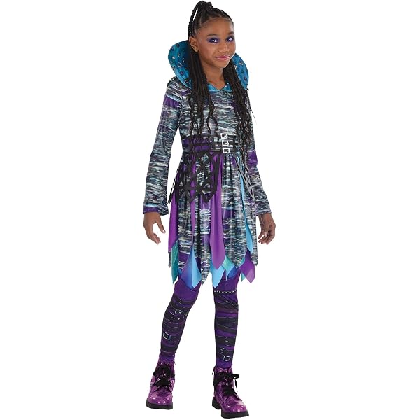 Amazon.com: Party City Uliana Costume for Girls - Disney Descendants 4 The  Rise of Red Costume Includes Dress & Leggings