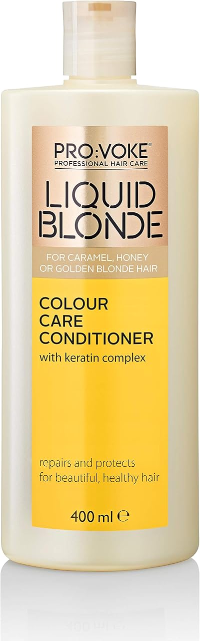 PROVOKE Liquid Blonde Colour Care Conditioner 400ml Keratin Shine Repair