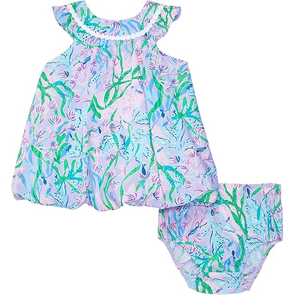green emerald velvet dress Amazon.com: Lilly Pulitzer - Baby Vira Infant Dress