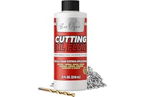 Cutting Oil, Cutting Fluid 8-OZ, Made in The USA | Cutting Oil for Drilling, Tapping, Milling | Professional Grade Fluid - Safe on Metal & Glass by Evo Dyne