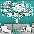 DIY Family Tree Wall Decor Sticker With 3D Picture Frames Collage for Living Room