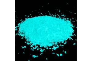 Alan Stone Glow in The Dark Home and Garden Fish Tank Aquarium Decorative Sand Gravel Rock (3-5mm, Aqua)