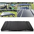 HECASA Universal Hard Top Roof Compatible with JD Gator 625 825i/Kawasaki MULE 4010/Bobcat 3400/Yamaha Rhino/Kawasaki Teryx/Full Size Polaris Ranger New Black