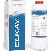 Elkay Genuine WaterSentry 51300C Replacement Filter | NSF/ANSI Certified, 3,000 Gallons, Reduces Lead &amp; Microplastics, ezH2O Bottle Fillers