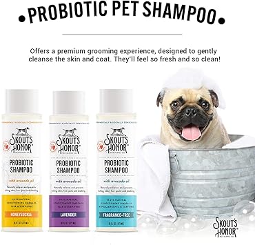 Amazon Com Skout S Honor Probiotic Pet Shampoo For Naturally Balanced And Healthier Looking Skin And Coat Beauty
