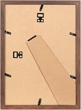 Scholar Tree Walnut A4 Picture Frame Set of 3 with Mount and Easel view 7
