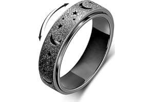 MHWTTY Anxiety Relief Ring - Fidget Spinner Design for Women & Men, Stress Relief Toy