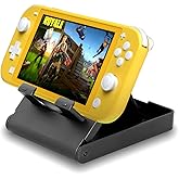 ECHZOVE Switch lite Holder, Adjustable Stand for Switch lite, Portable Switch Light Stand - Black