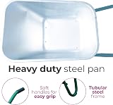 Neo Wheelbarrow 85L Galvanised Steel Tray Pneumatic Tyre Silver view 4