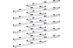 Estune Blueprint Hanging Clamps Binding Strips Storage for Construction Paper Poster Plans Drawings Arts (12, 24 Inches)