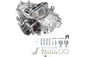 USTAR Carburetor Compatible with Holley Quick Fuel Brawler Diecast Carburetor Secondary Electric Choke 4150 Model 650 CFM 4 Barrel Square Bore Flange Replaces# BR-67255