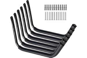 DOHUSPLE 15" Kayak Wall Mount Rack, Garage Storage Hanger Hooks