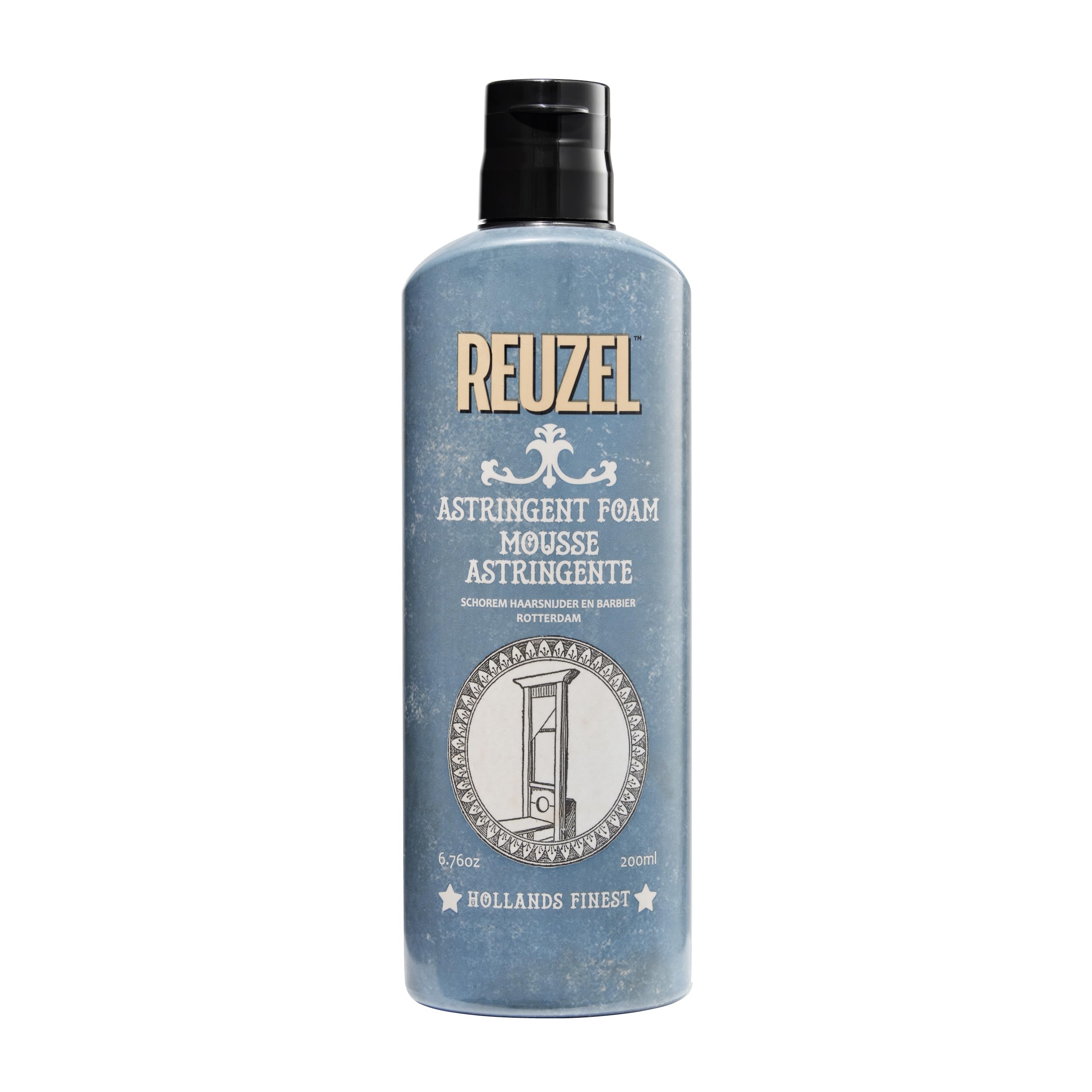 Reuzel Astringent Foam - Soothes and Tones Skin - Removes Residual Grime and Oil - Refreshes Skin While Closing Pores - Maintains Clear, Balanced Skin - Non-Drying, Vegan Formula - 6.76 Oz Cleanser