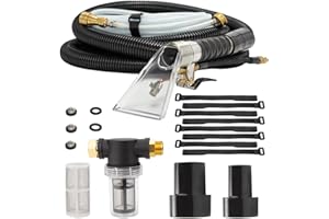 Ceelpeopar Extractor Kit for Shop Vac, Better Extractor Hose Kit for Carpet & Upholstery Cleaning, Transforms Vacuum Machine into a Professional-grade Extractor, Use for Home and Car Clean