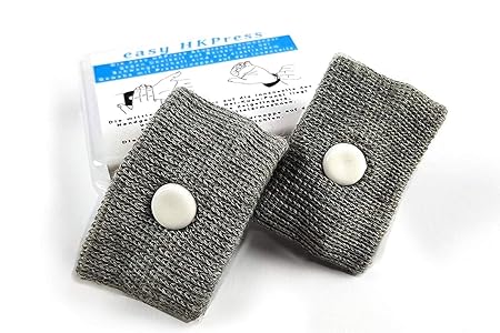 Akupressur Armband gegen Übelkeit, Seekrankheit, Reiseübelkeit und Schwangerschaftsübelkeit. Akupressurband für Kinder und Er