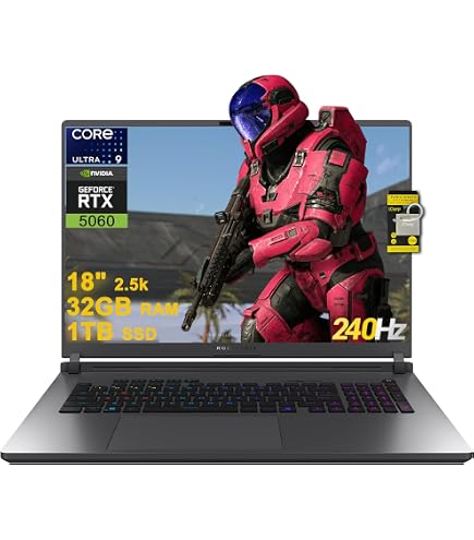Amazon.com: ASUS ROG Strix G18 G815 Gaming AI PC Laptop 18