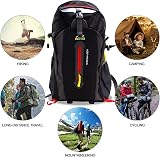 Besrina 40L Lightweight Hiking Backpack Multi-Function Water-Resistant Rucksack view 6