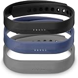 kwmobile TPU Watch Strap Set 3 for Fitbit Flex 2 Replacement Bands Black Blue view 8