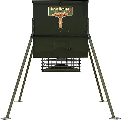 Amazon Com Texas Hunter Stand And Fill Wildlife Deer Feeder W