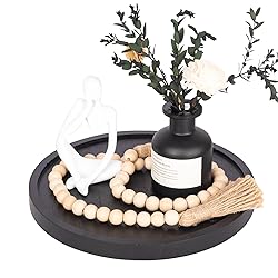 Wood Lazy Susan Organizer Kitchen Turntable for