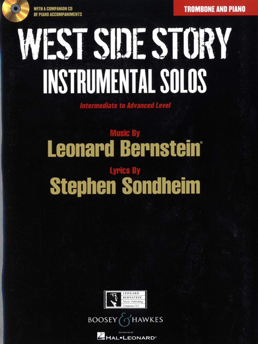 West Side Story - Instrumental Solos - trombone and piano - edition with CD - ( BHL 10647 )