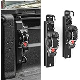 Retractable Ratchet Straps Compatible with 2020-2024 Jeep Gladiator JT Retracting Straps Auto Retract Securing Strap Tie Down System 2PCS