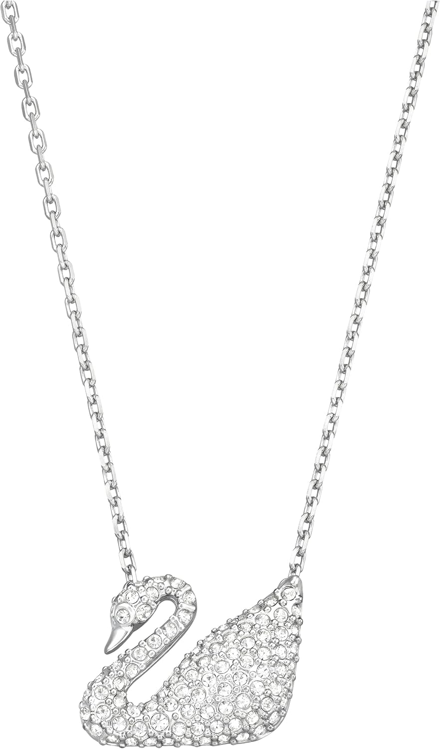 Swarovski Crystal Swan Necklace Pendant Necklaces Jewelry