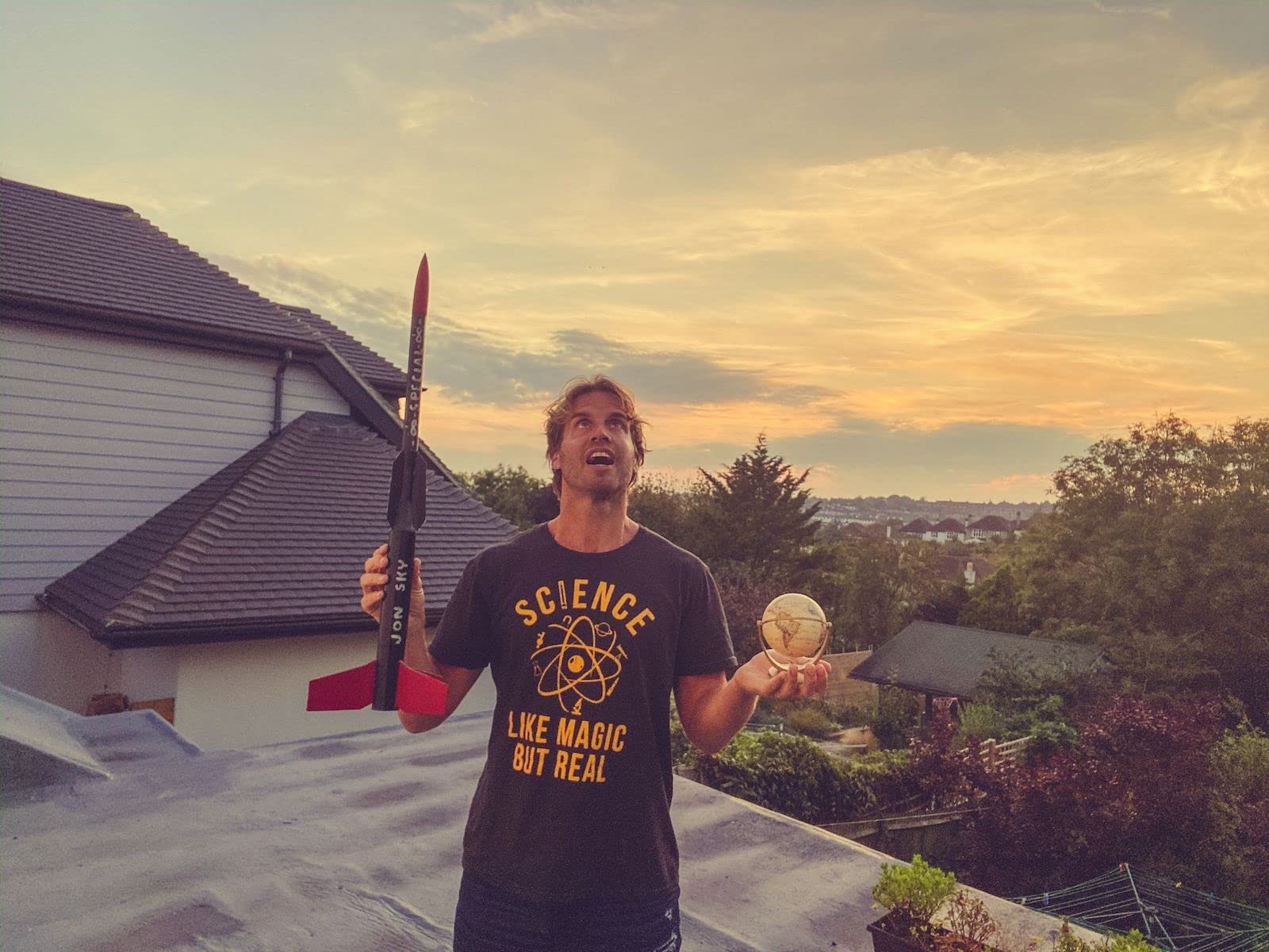 Crazy Dog T-Shirts Mens Science Like Magic But Real T Shirt Funny Nerdy Teacher Tee